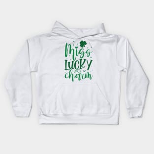 MISS LUCKY CHARM Kids Hoodie